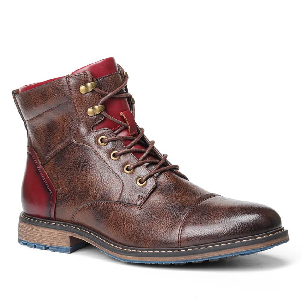 Celina | Luxe Oxford Leren Boots