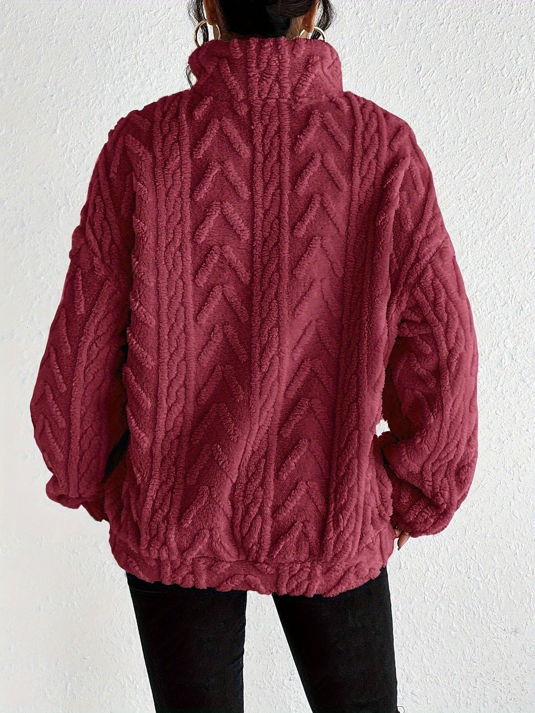 Celina | Zachte Fleece Knit Trui