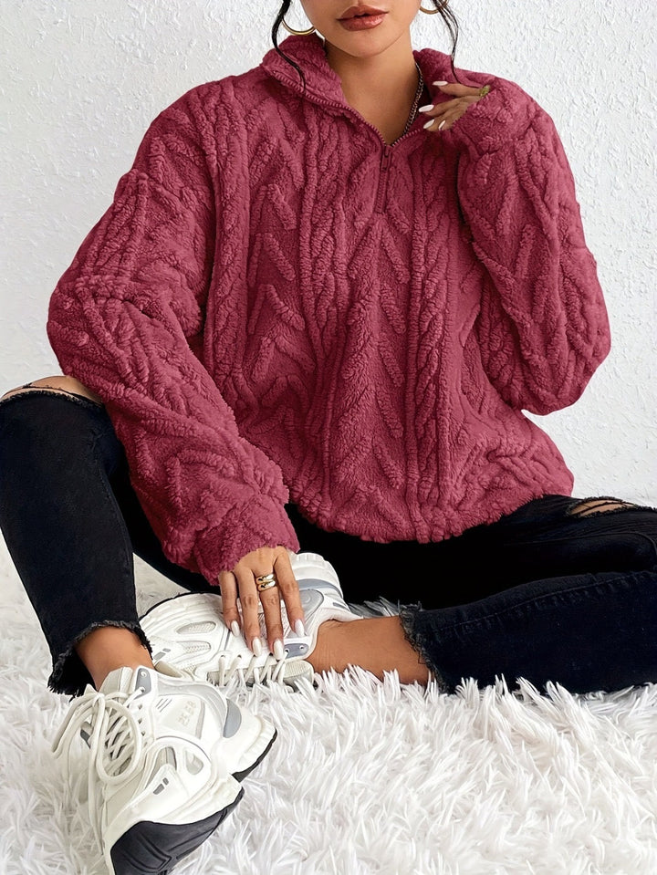 Celina | Zachte Fleece Knit Trui