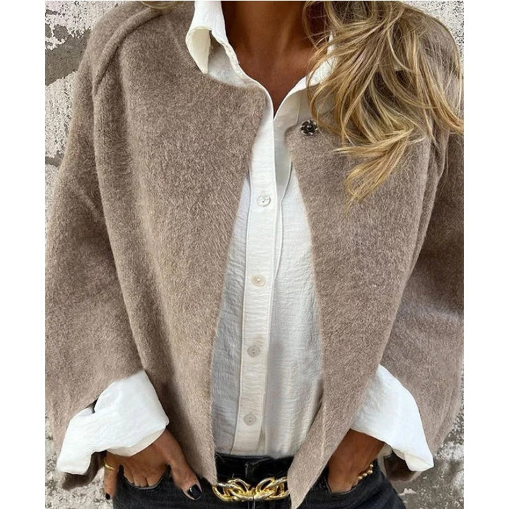 Celina | Chique Vest met Wijde Mouw