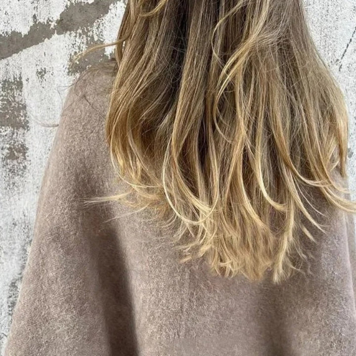 Celina | Chique Vest met Wijde Mouw