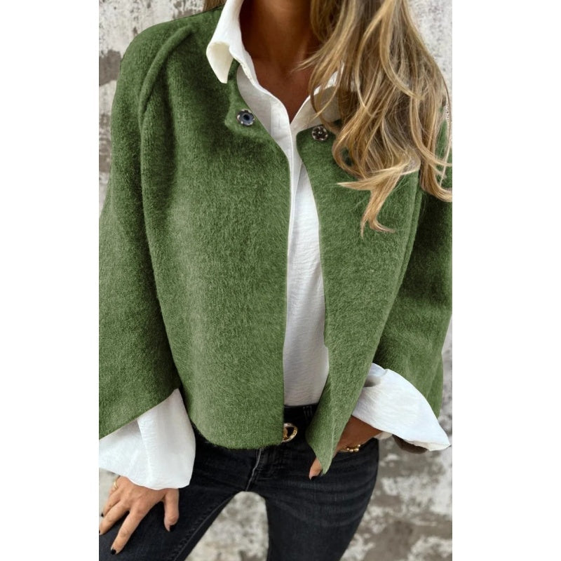 Celina | Chique Vest met Wijde Mouw