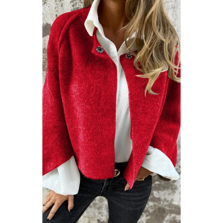Celina | Chique Vest met Wijde Mouw